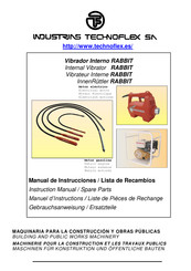 Technoflex RABBIT Instruction Manual / Spare Parts