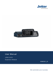 Jetter JXM-IO-E31-G20-K00 User Manual