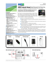 KE2 Therm Solutions KE2 Local AreaDashboard & Alarms Overview, Installation, And Setup Instructions