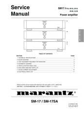 Marantz SM-17SA Service Manual