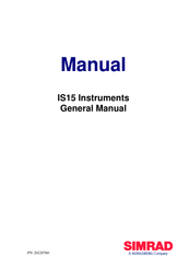 Kongsberg SIMRAD IS15 Expander General Manual