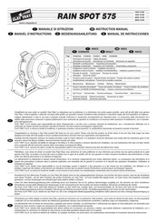 Claypaky RAIN SPOT MSR 575W Instruction Manual