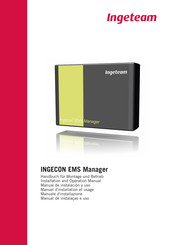 Ingeteam INGECON EMS Manager Installation And Operation Manual