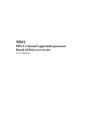 Shuttle MS11 User Manual