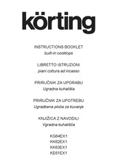 KORTING KK63EX1 Instruction Booklet