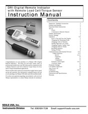 Shimpo DRI Instruction Manual