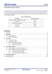 Renesas 8V19N492 Manual