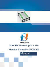 Novusun CNC NVEC400 Manual