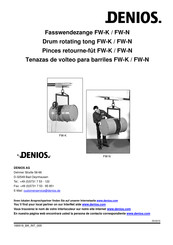 Denios 164392W Manual
