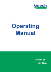Meech 251 Operating Manual