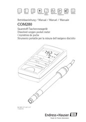 Endress+Hauser COM280 Manual