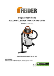 Feider FHAEP125030L Original Instructions Manual