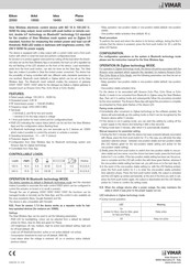 Vimar Eikon Manual