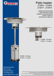 Hendi 272800 User Instructions