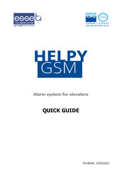 Esse-Ti HELPY GSM Quick Manual