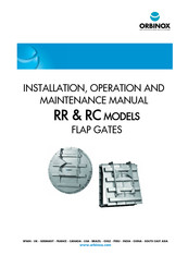 Orbinox RC Installation, Operation And Maintenance Manual