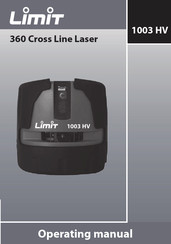 LIMIT 1003 HV Operating Manual