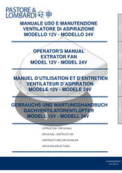 Pastore & Lombardi 12V Operator's Manual