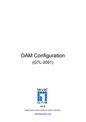 Digital Data Communications Level One GTL-2091 Manual
