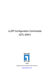 Digital Data Communications Level One GTL-2091 Manual