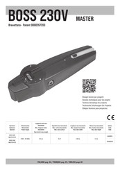 Ribind BOSS 230V MASTER IP30 Manual