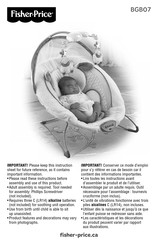 Fisher-Price BGB07 Instruction Manual