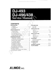 Alinco DJ-493 Service Manual