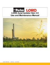 Parker LORD Use And Maintenance Manual