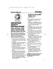 Duracraft KidzKolorz DFP-163 Series Owner's Manual