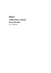 Shuttle MS21 User Manual