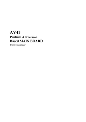 Shuttle Spacewalker AV41 User Manual