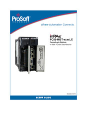 ProSoft Technology InRAX PC56-HIST LX Series Setup Manual