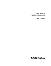 JDS Uniphase SCG-F User Manual