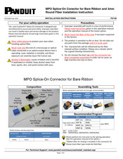 Panduit FS148 Installation Instruction