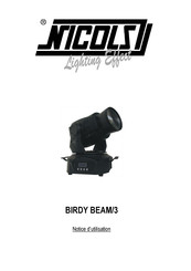 Nicols BIRDY BEAM/3 User Manual