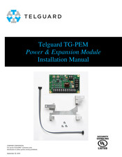 Telguard TG-PEM Installation Manual
