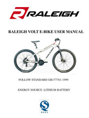 Raleigh VOLT User Manual