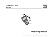 Kett HX-400 Operating Manual