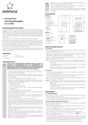 Renkforce 1034034 Operating Instructions Manual