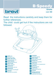 Brevi B Speedy 550 Instructions For Use Manual