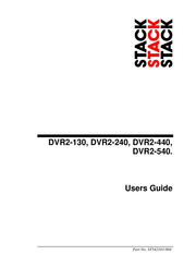 Stack DVR2-540 User Manual