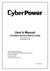 CyberPower BP240V30ART3UTAA User Manual