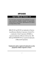 Acorp 4PX400 User Manual