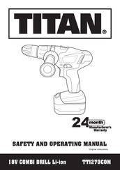 Titan TTI270COM Owner's Safety And Operating Manual