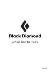 Black Diamond Equipment Alpine Bod Instructions For Use Manual