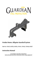 Guardian Fall Protection 15161 Instruction Manual
