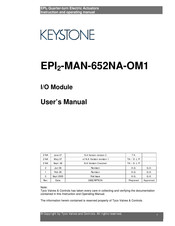Keystone EPI2-MAN-652NA-OM1 User Manual