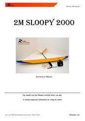 R2hobbies.com 2M Sloopy 2000 Instruction Manual