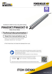ITOH DENKI PM605KT Technical Documentation Manual