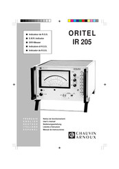 Chauvin Arnoux 2750.01 User Manual